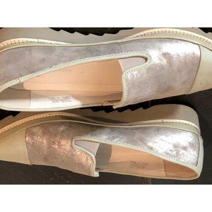 Donald J Pliner Silvery Sporty Shoes - 8.5 N